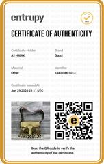 Gucci Studded Leather Shoulder Bag Olive Gold Hardware